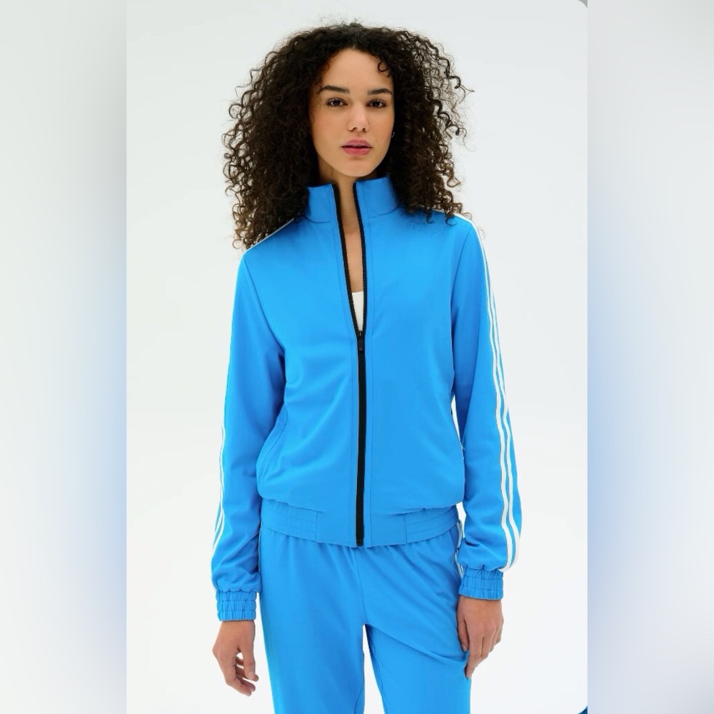 Splits59 FOX TECHFLEX JACKET, RIVIERA/WHITE, Large, NWT